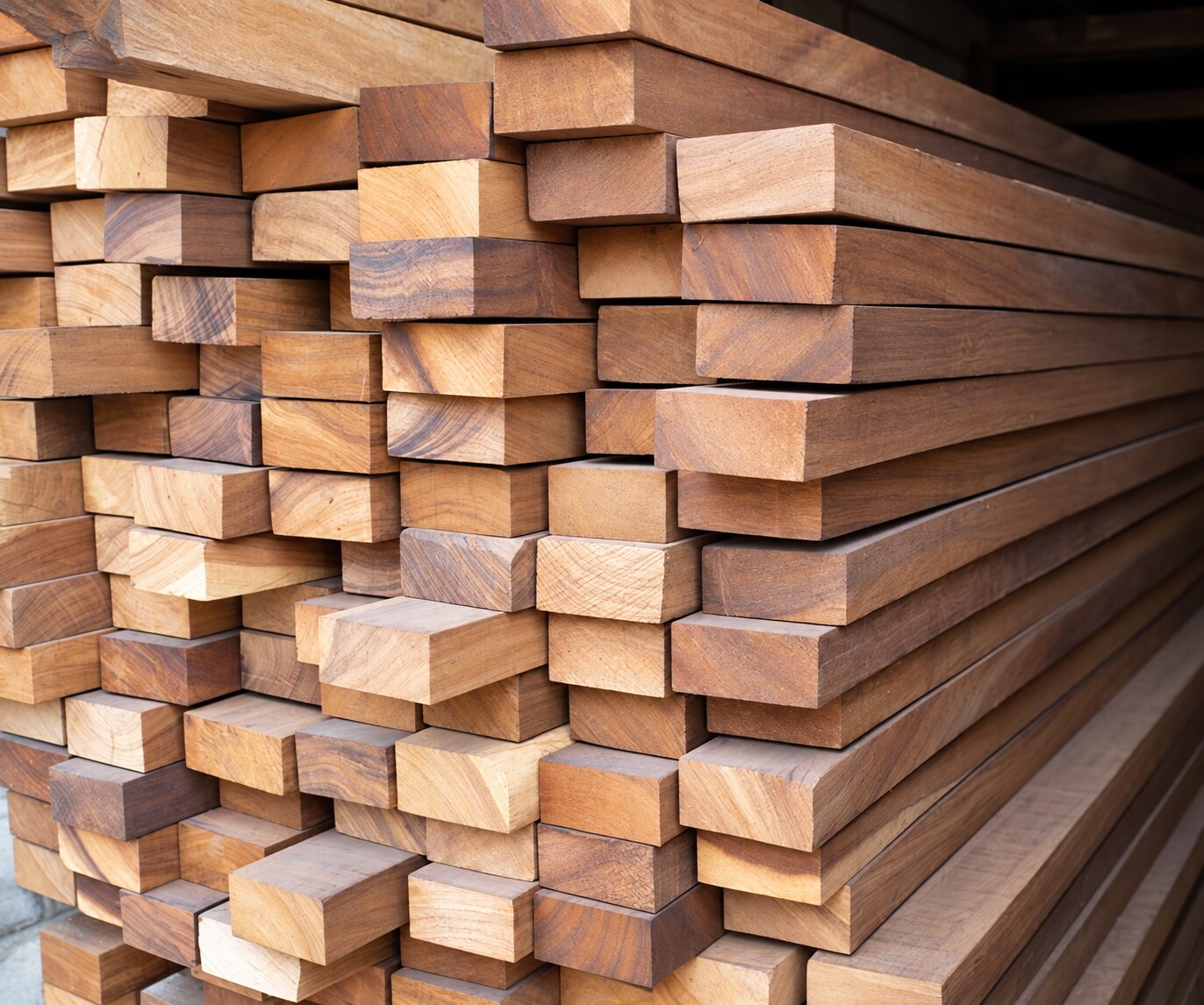 Madera seleccionada para las piezas de Tornería Dema
