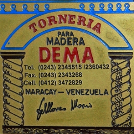 Logo histórico de Tornería Dema