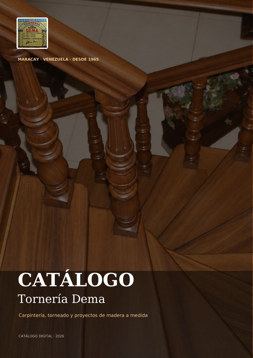 Página 1 del catálogo Tornería Dema